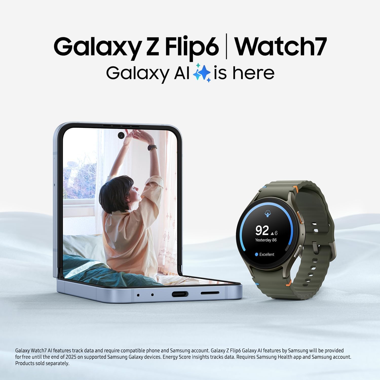 Unlocked Samsung Galaxy Z Flip6 5G - 256GB - Yellow - SM-F741UZYAXAA
