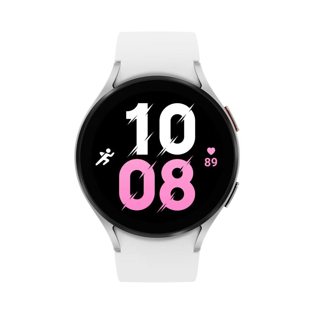Samsung Galaxy Watch 5 44mm - Bluetooth Smartwatch, Body & Health Tracking, Sapphire Crystal Glass, Enhanced GPS, US Version (Silver) - SM-R910NZSAXAA