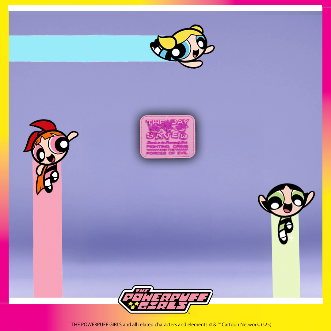 Powerpuff Girls Saved The Day Patch