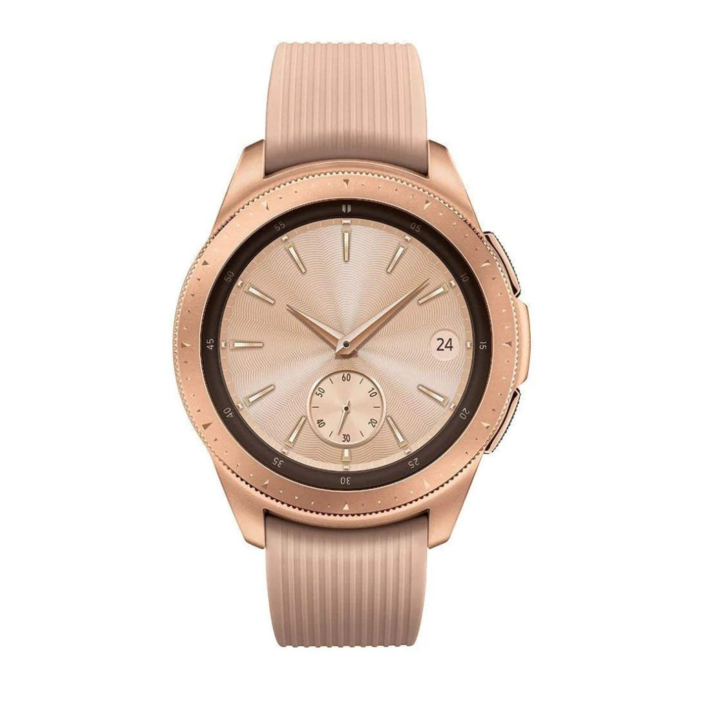 SAMSUNG Galaxy Watch (42mm), Sleep Monitor, Rose Gold (Bluetooth) - SM-R810NZDAXAR