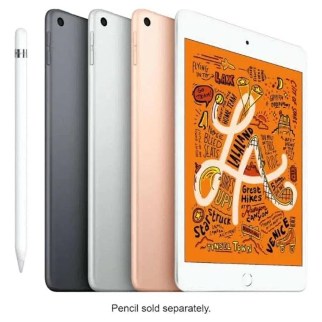 Apple iPad Mini 7.9" 5th Gen (2019) (Wi-Fi) - 64GB - Silver - MUQX2LL/A