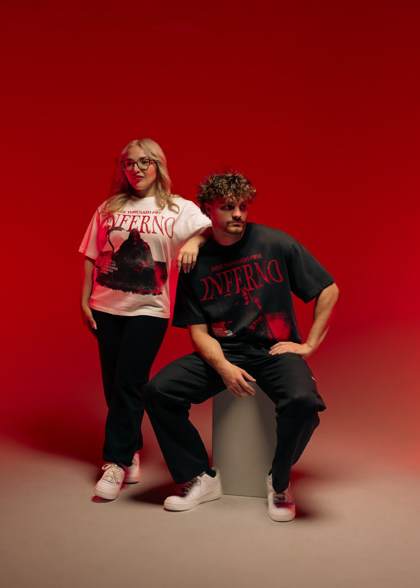 "Rise" Dante's Inferno Graphic T-Shirt