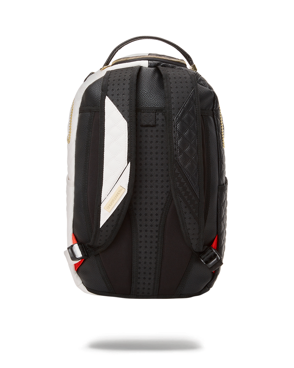 LEVELED UP SPLIT QUILT SHARK BACKPACK (DLXV)