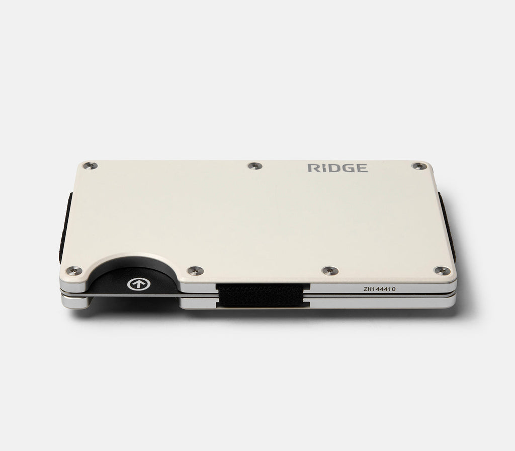 Ridge Wallet - Monaco White