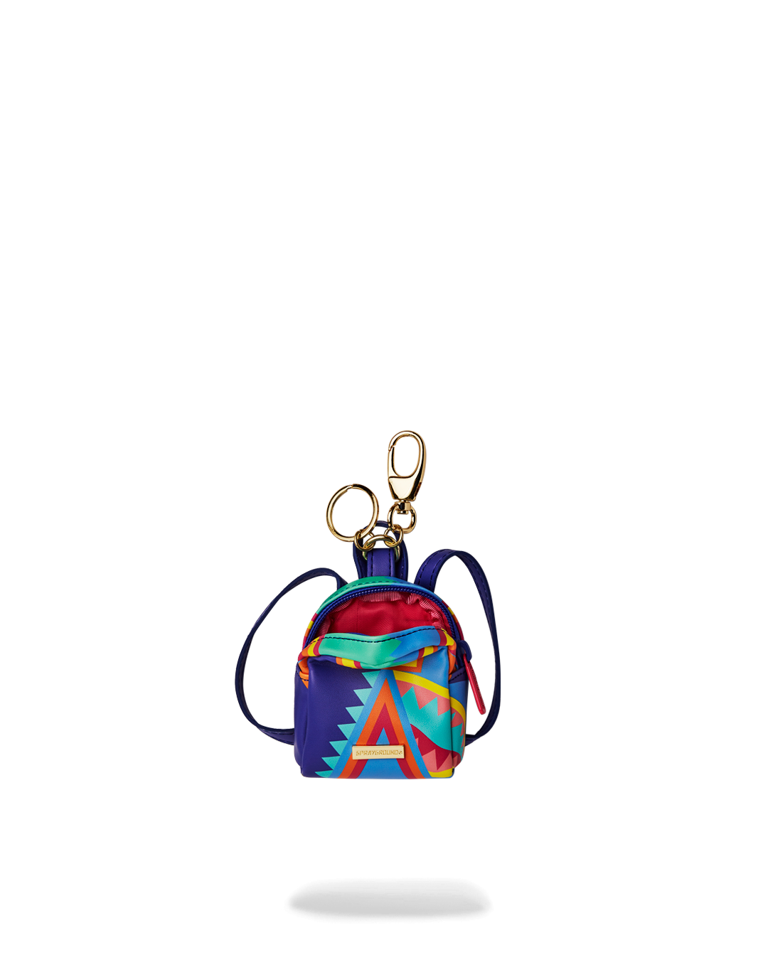I'M ON VACATION ON MY YACHT BACKPACK KEYCHAIN