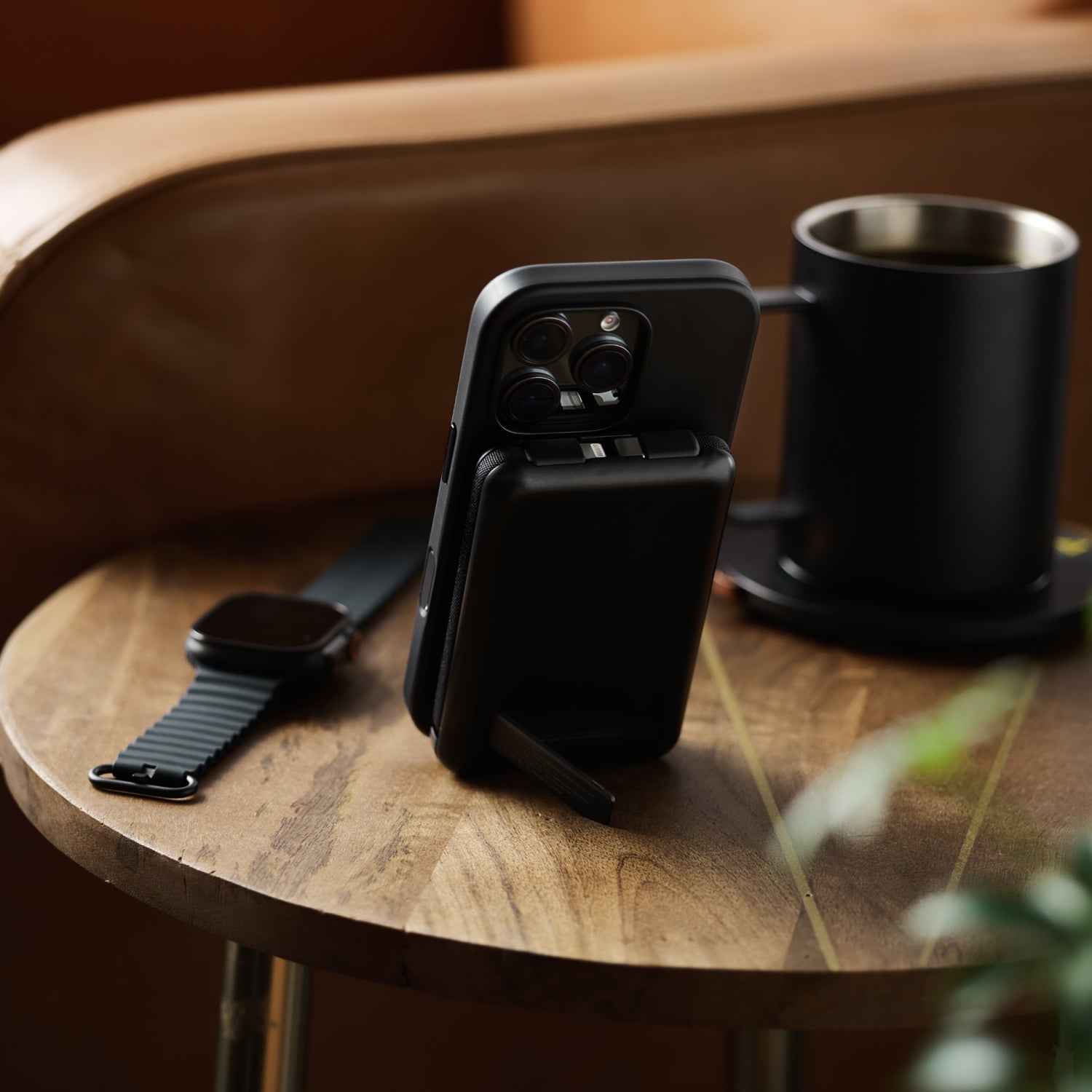 Magnetic Power Bank Bundle (2-Pack) - Matte Black / Matte Olive
