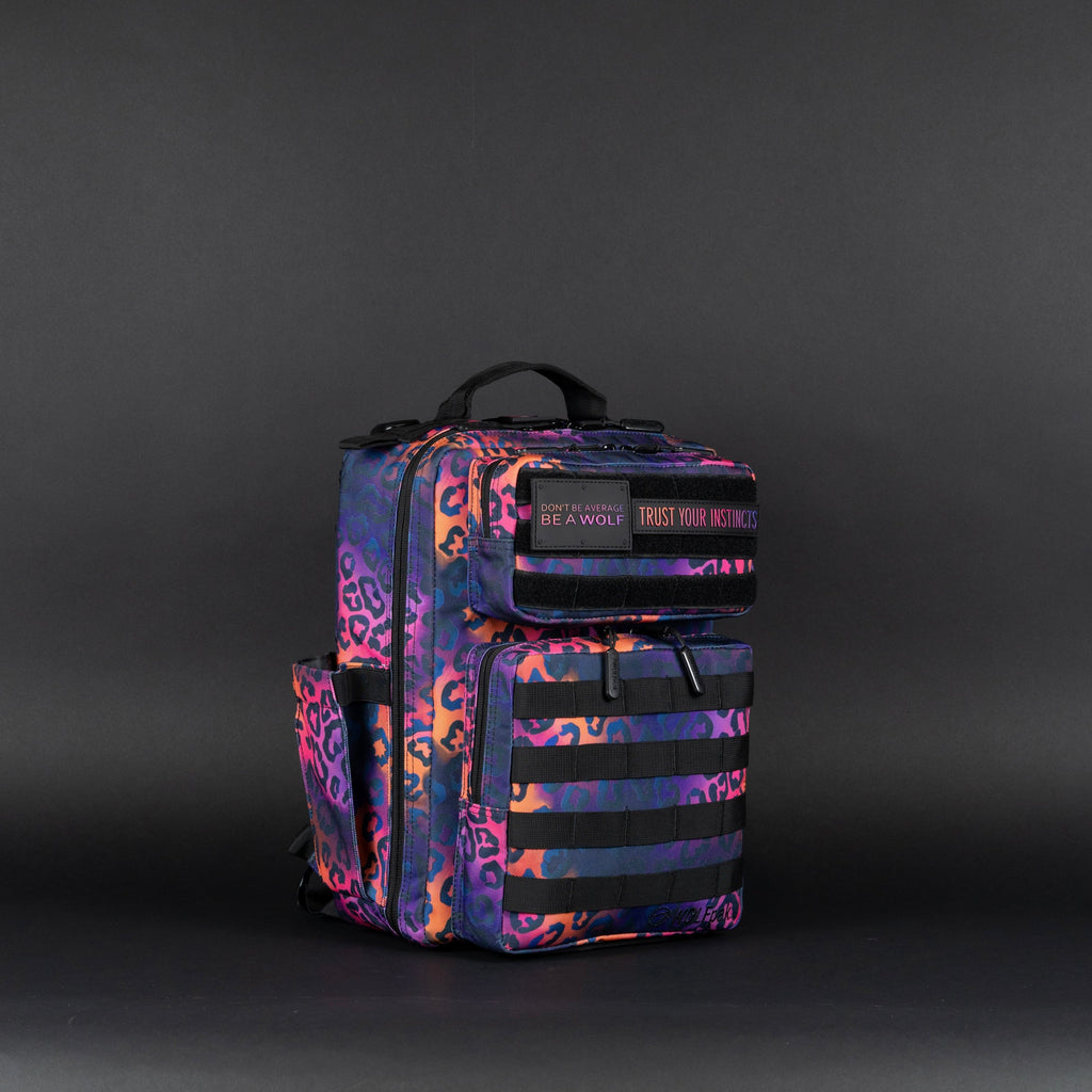 15L Backpack Neon Leopard