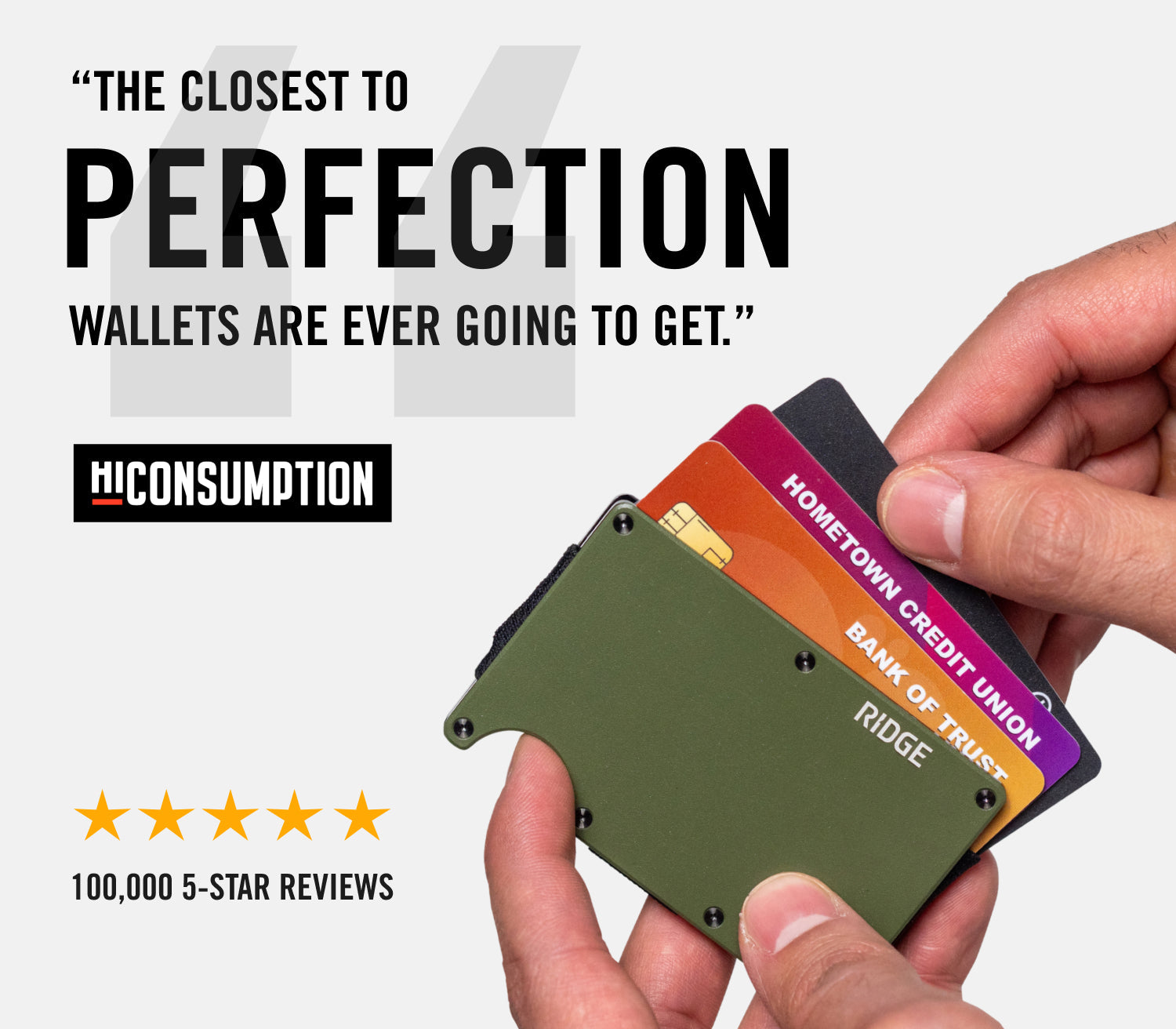 Ridge Wallet - Speedway Blue