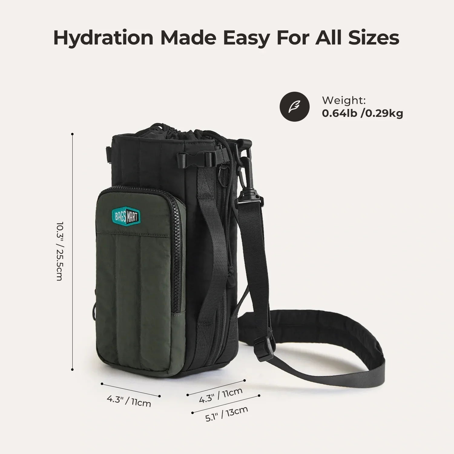 (FREE GIFT) Paz Water Bottle Sling